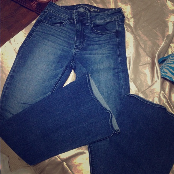 High rise American Eagle denim