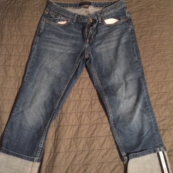 Banana republic cuff jeans