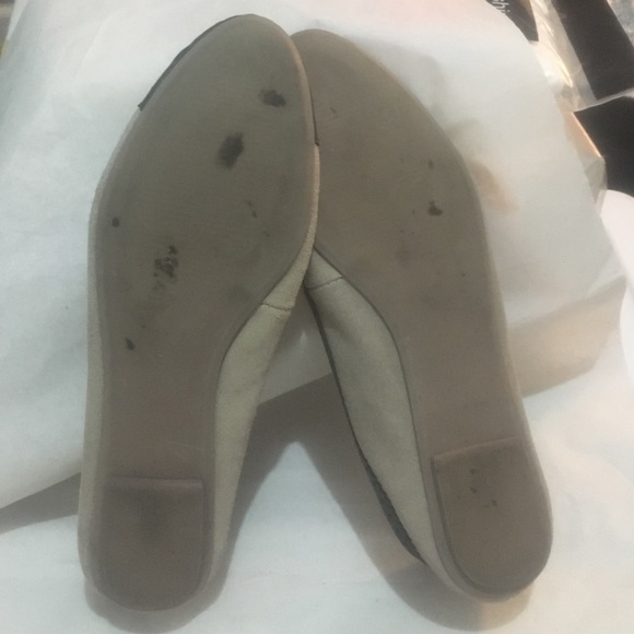 Leather and suede vintage styled flats - Picture 2 of 3