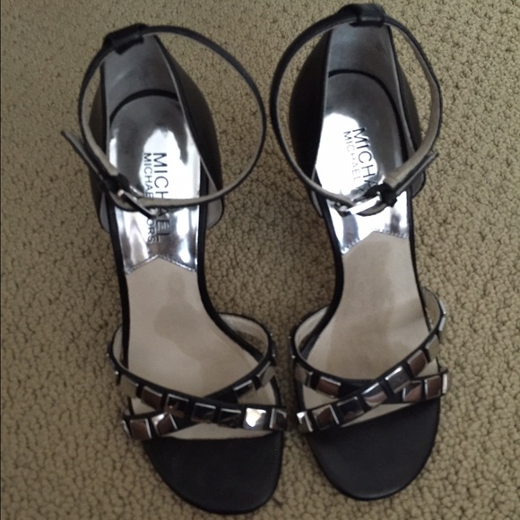 Michael Kors ankle strap heels. Size 5