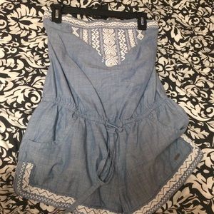Sleeveless romper