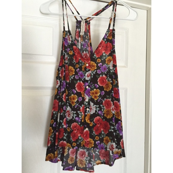 Floral Print Tank