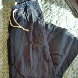 Beach pant with drawstring