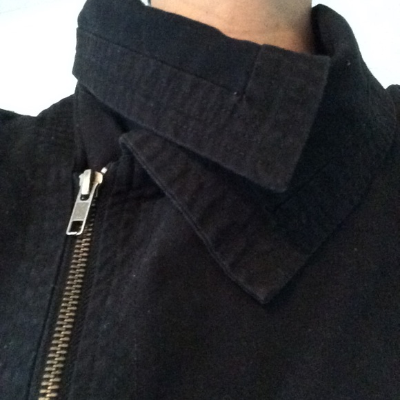 Hurley Zipper Jacket Black 3/4 Sleeve - Picture 4 of 4