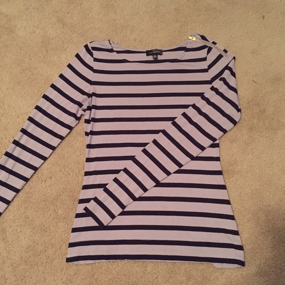 The Limited Tops - 🚫SOLD IN BUNDLE!🚫 Lilac striped longsleeve top