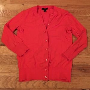 Bright orange Jackie Cardigan