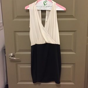 Black and white LUSH dress