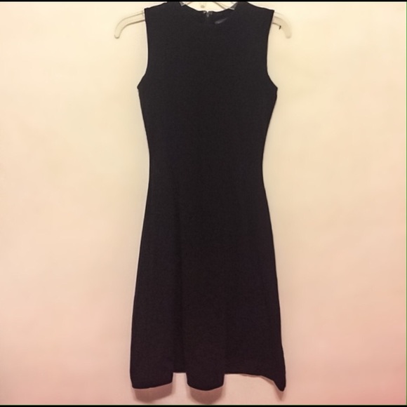Banana Republic Black Sleeveless Sheath Dress