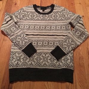 JCrew Pattern Sweater