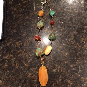 Silpada turquoise necklace