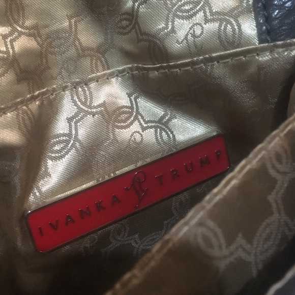 Leather chain cross body clutch cut outs - Picture 2 of 4