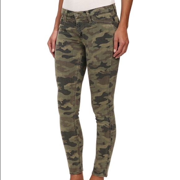 hudson camo jeans