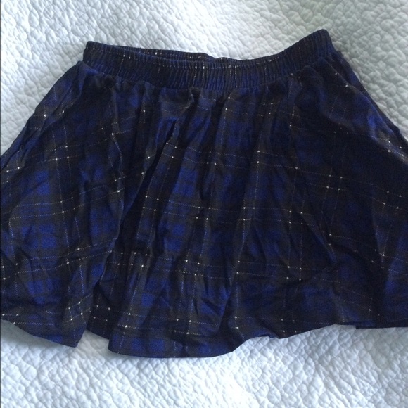 Plaid skater skirt