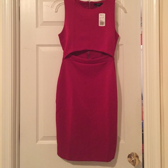 NWT Cutout Scuba Knit Dress