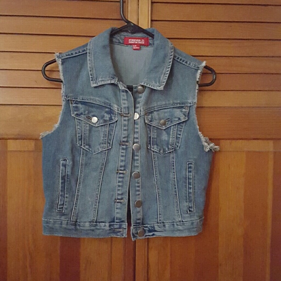 Denim vest