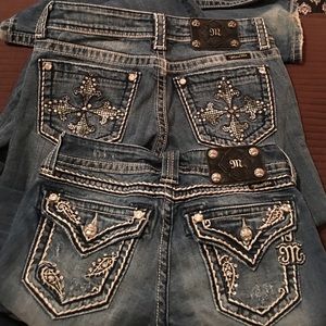 2 pair of Miss Me jeans for woman