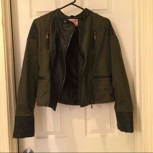 Dark green jacket