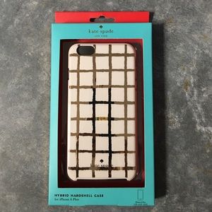 Kate Spade Gold Grid IPhone Case 6 Plus
