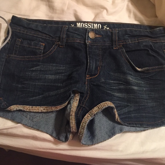 Dark jean shorts - Picture 1 of 3
