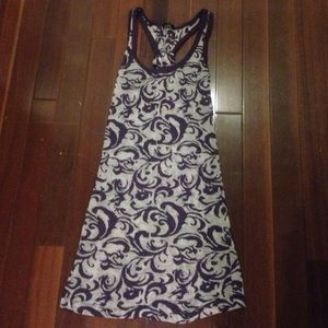 See through tank top.