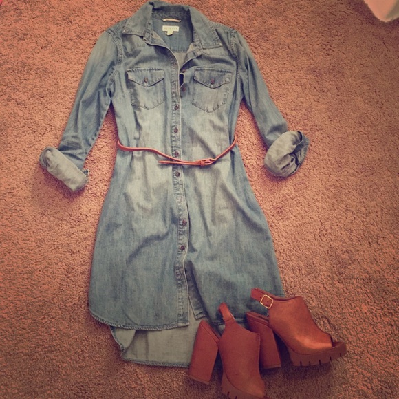 NWOT MERONA JEAN DRESS