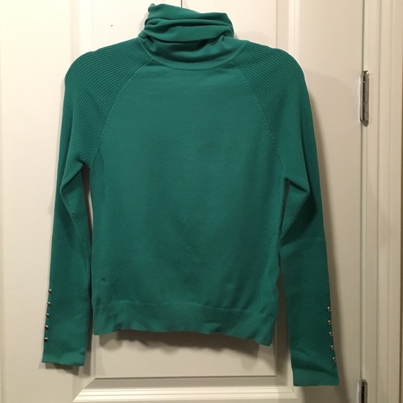 Tiffany blue cotton sweater
