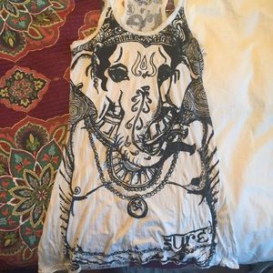Ganesh White Dress/Tunic