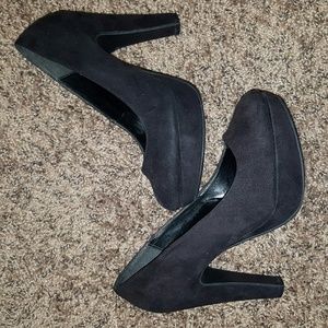 Black heels
