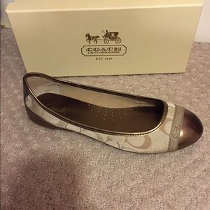 Coach ballet flats