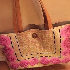 Tory Burch Pom Pom Tote