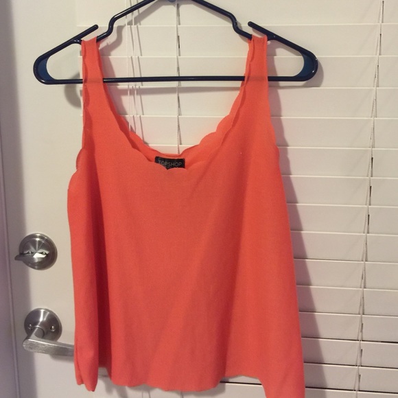 Topshop Pink Tank Top