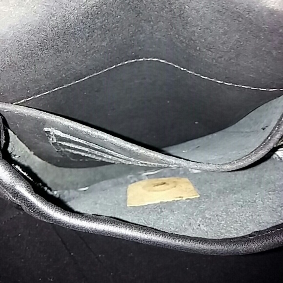 CL Whiting Co. Tear drop leather edge bag - Picture 6 of 7