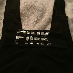 ✨SOLD✨ Full length PINK fold over leggings.