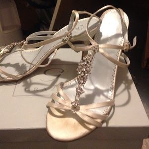Ivory wedding shoes