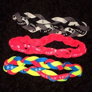 Braided Underarmour headbands