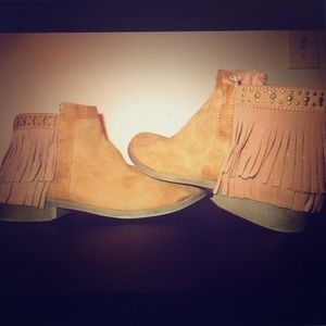 Mossimo Fringe Booties