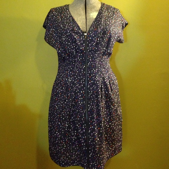 Forever 21 front zip dress