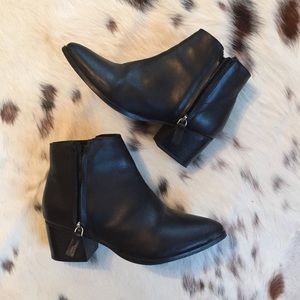Top shop "Bardot" side zip booties