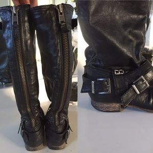 Black size 6 Cathy Jean knee boots