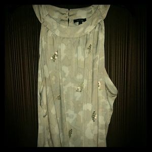 Apt 9 extra large tan flow blouse