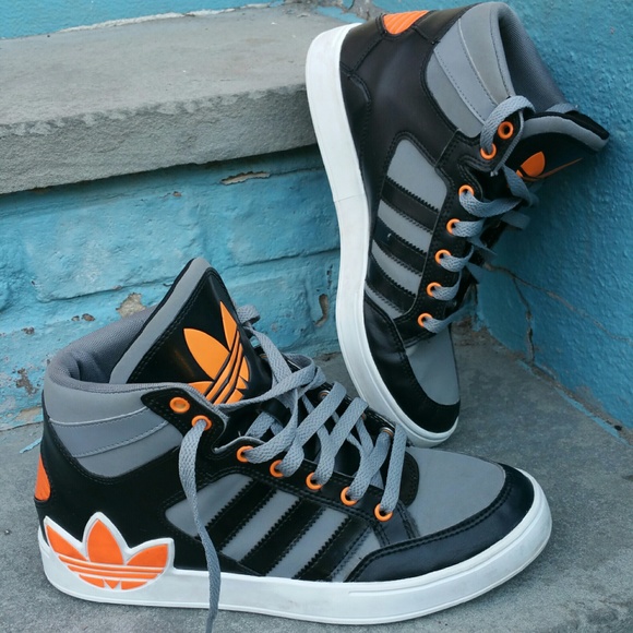 Adidas Shoes - Boys Youths Adidas High 3 Multicolor