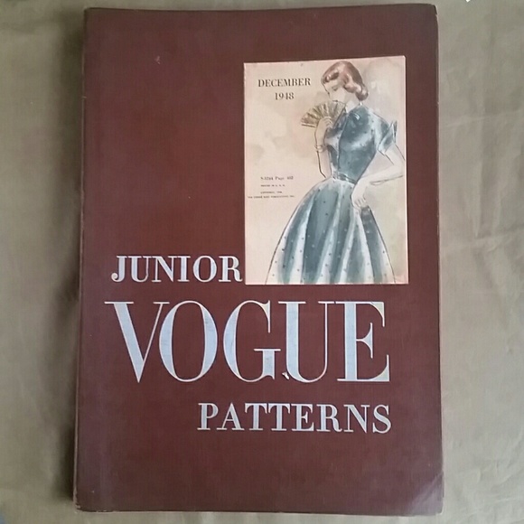 JUNIOR VOGUE PATTERNS  Dec.1948