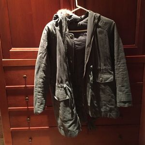 Army green jacket from Nordstrom