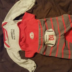 3 piece outfit by carters nb
