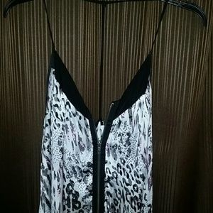 LIVECULTURE spaghetti strap flowy blouse