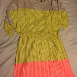 BCBG Pleated Dress