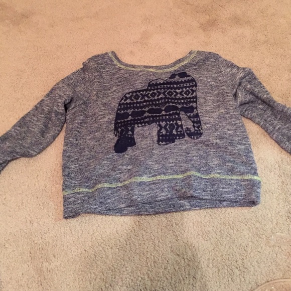 elephent crop top!