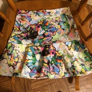 Akira Chicago Graphic Skirt and Crop Top