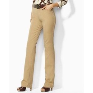 Ralph Lauren beige Ardelle pants