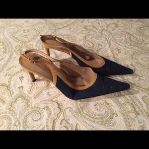 Dolce & Gabbana sling back heels